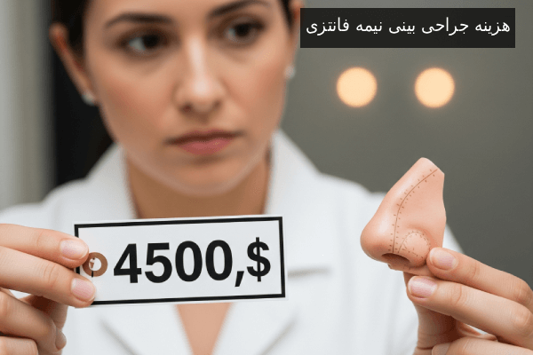 هزینه جراحی بینی نیمه فانتزی