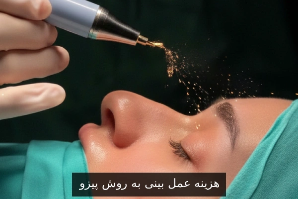 هزینه عمل بینی به روش پیزو